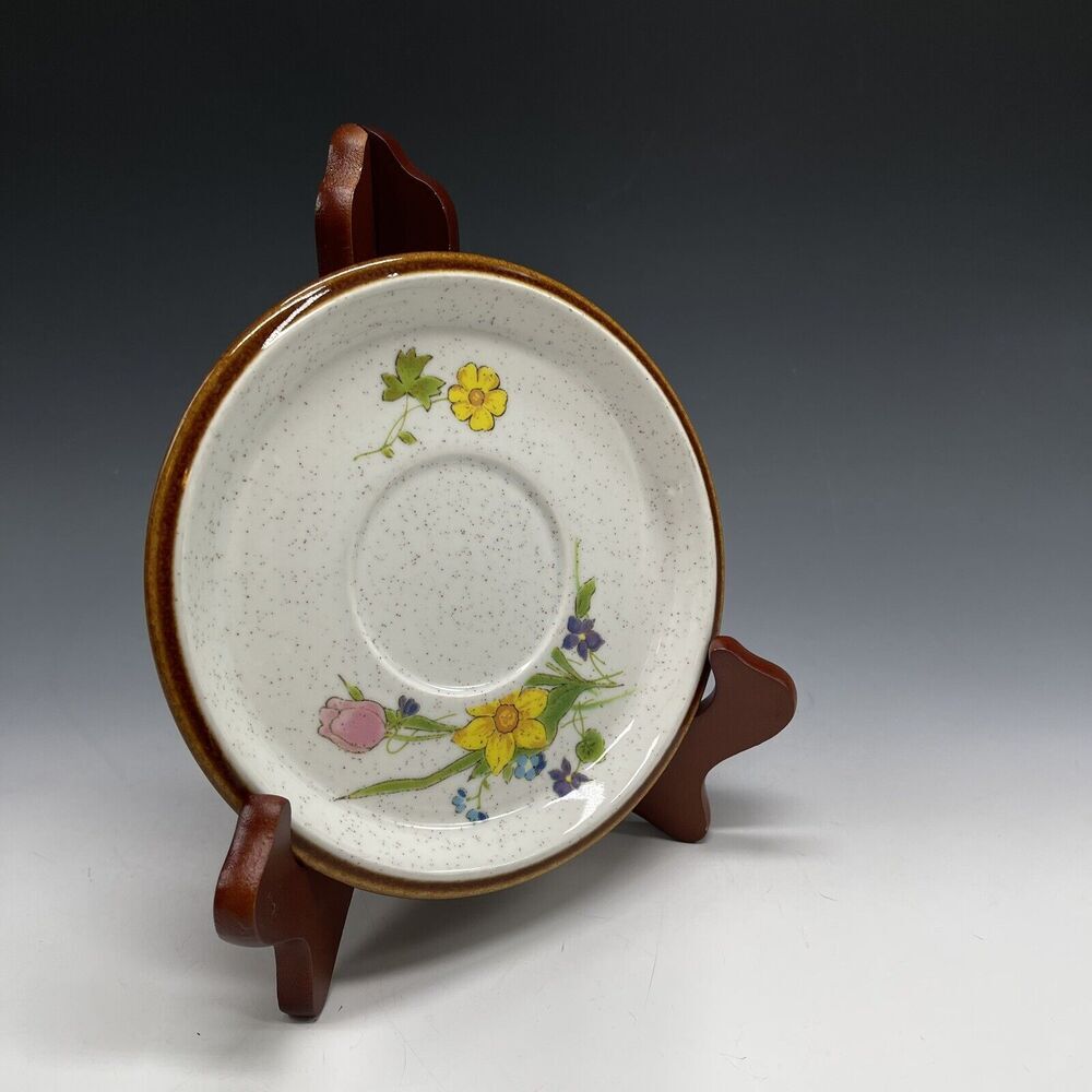 Mikasa Dimensions Fresh Blooms Saucer Plate Replacement CL-903 Japan Vintage
